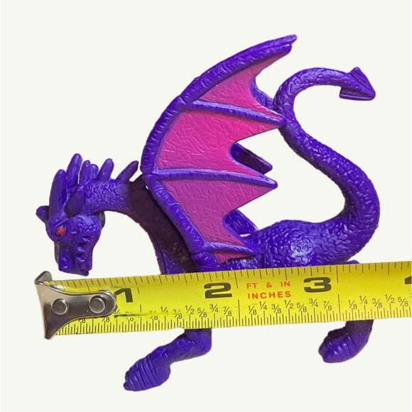 Greenbriar International Fantasy Dragons Purple Pink Toy 3" - Picture 8 of 11